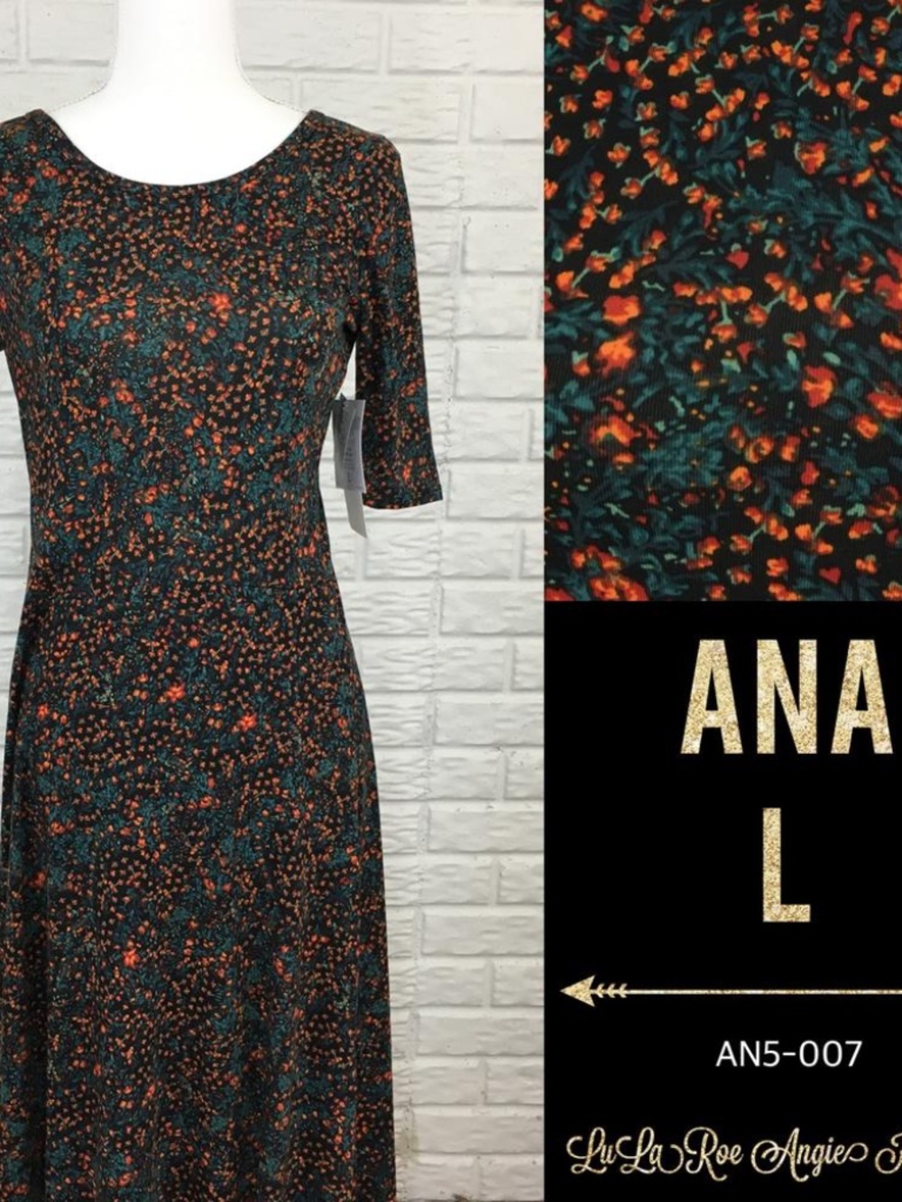 LuLaRoe Ana Maxi Dress